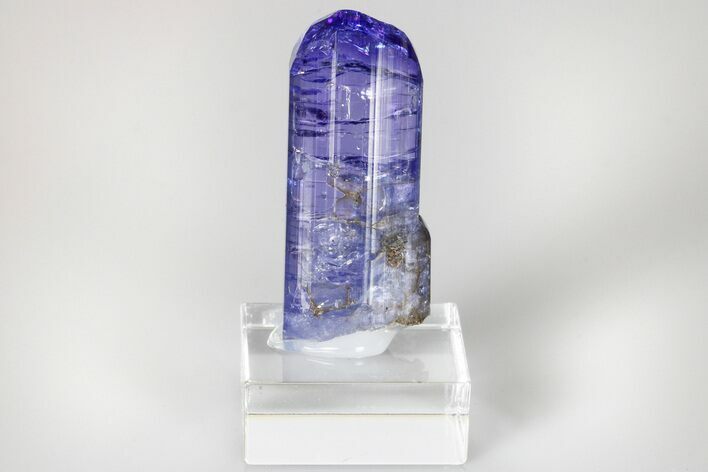 Brilliant Blue-Violet Tanzanite Crystal - Merelani Hills, Tanzania #175438